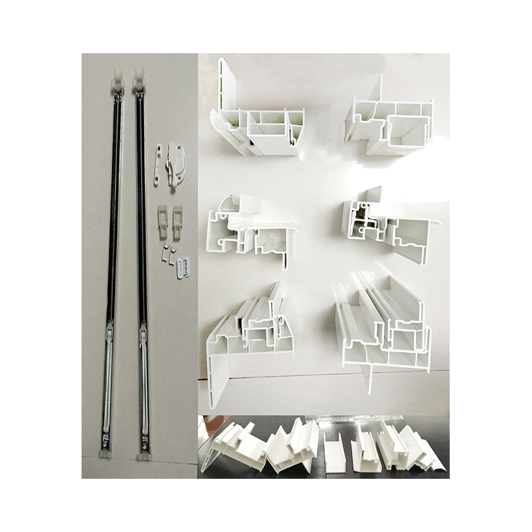  High Quality Waterproof Customized Frame Color American Style UPVC Windows Vinyl Single Hung Window