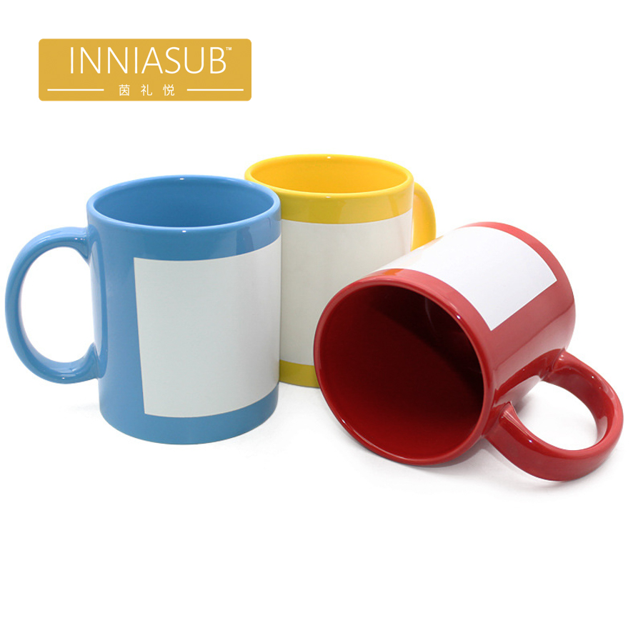 Керамическая кружка 11oz с подсветкой и нанесением логотипа