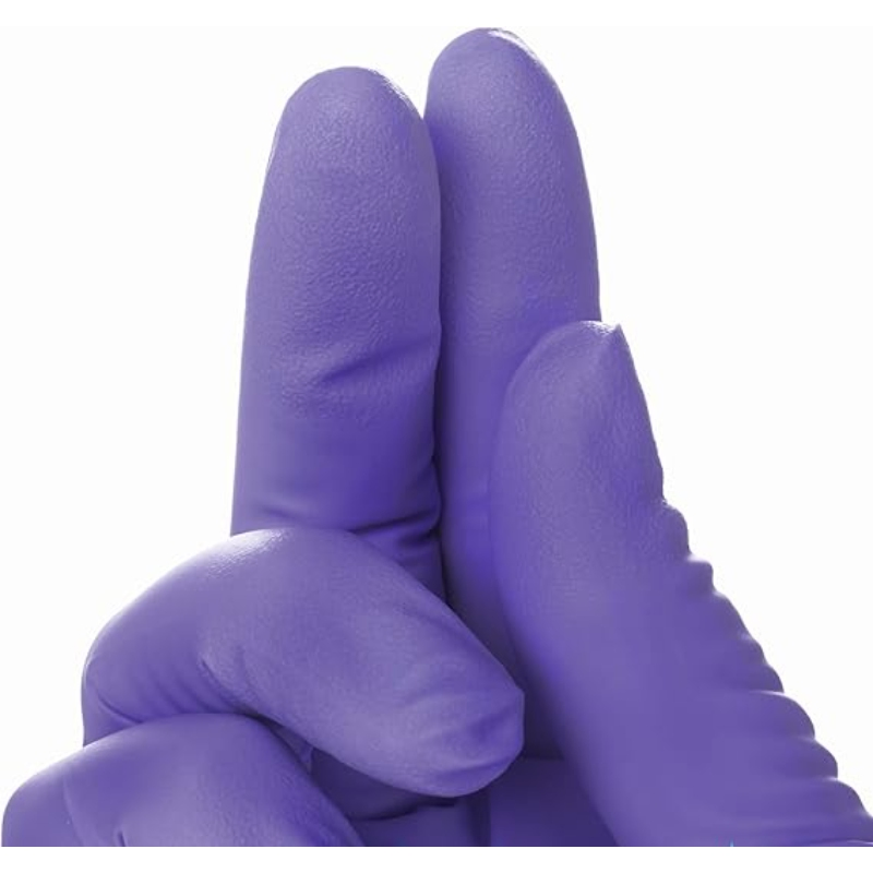 Purple Nitrile Gloves Powder Free Rubber Free Non-Sterile Protective Gloves