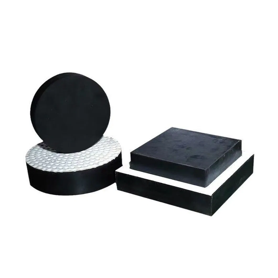 High Quality Low Price Bridge Highway Rubber Bearing Damping Elastic PTFE Plate Rubber Bearing Pad