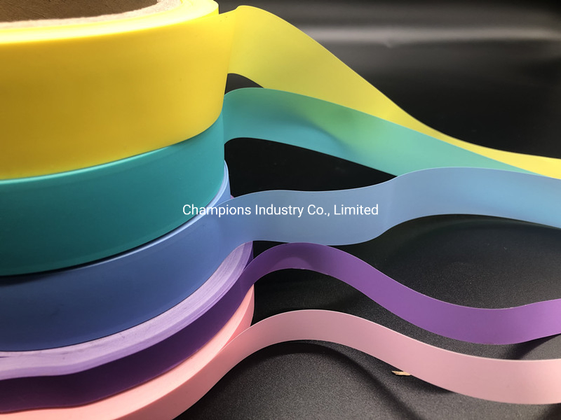 Disposable Women Sanitary Napkin Adhesive Tapes with Diffrent Colors