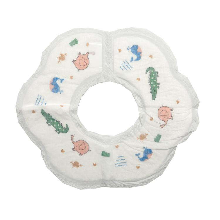 Good Quality Cotton Super Soft Nonwoven Disposable Saliva Free Samples Disposable Baby Bibs