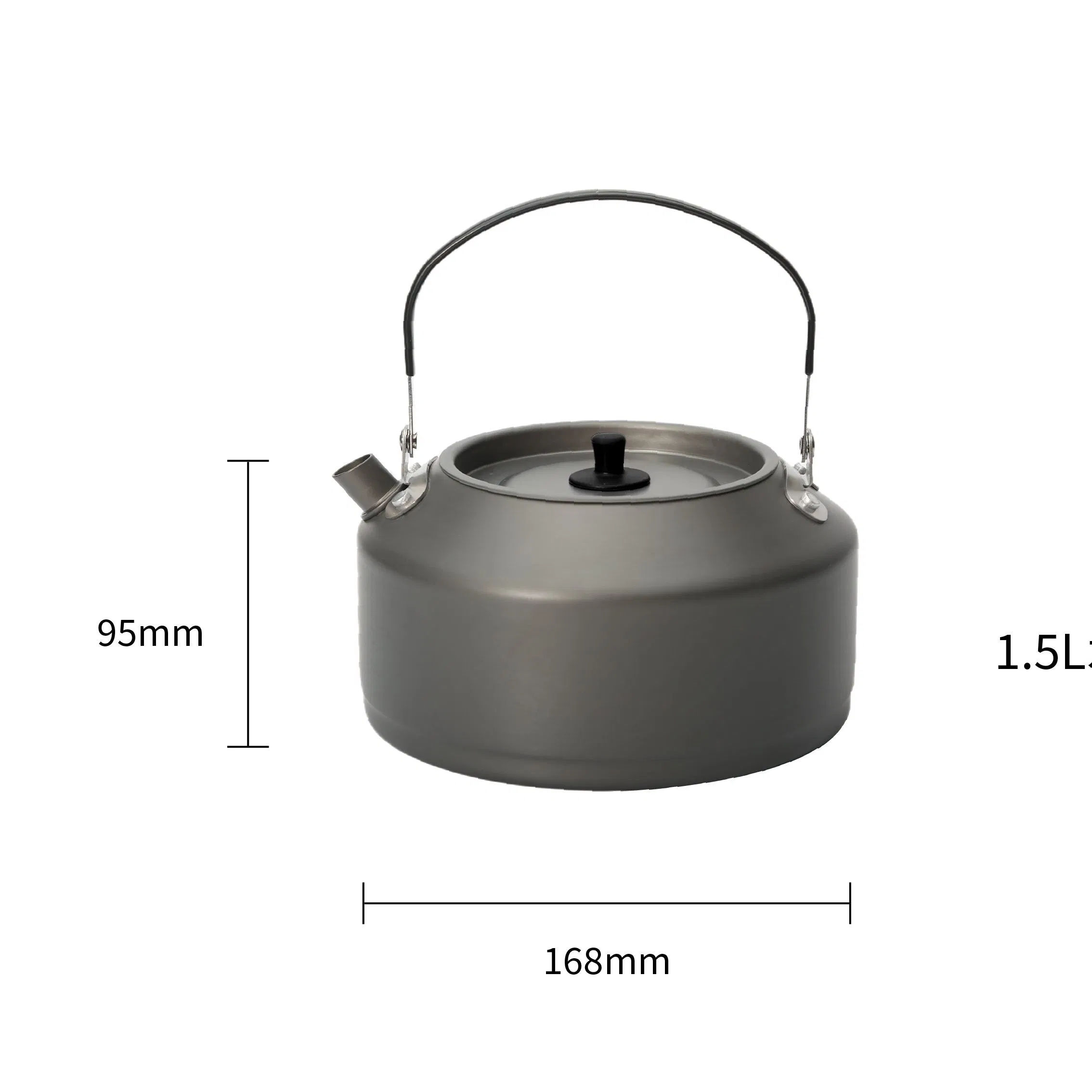 Lightweight Outdoor Cookware Set with 1.5L Stockpot