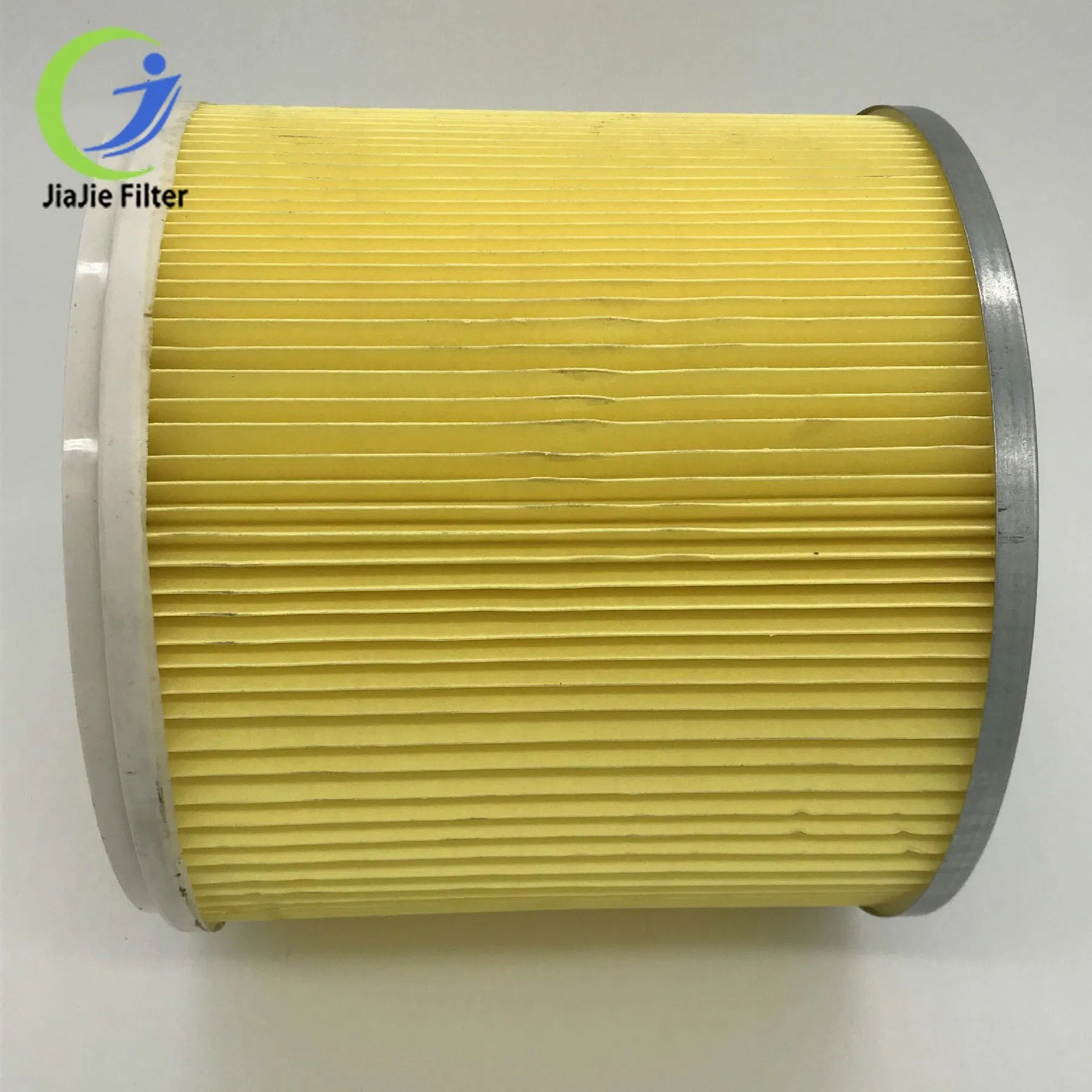 Acuum Cleaner Dust Air Purifier Home Appliance Part Circular Soft Rubber Mesh Filter Cartridge Yellow Paper for Boschs Gas12-50