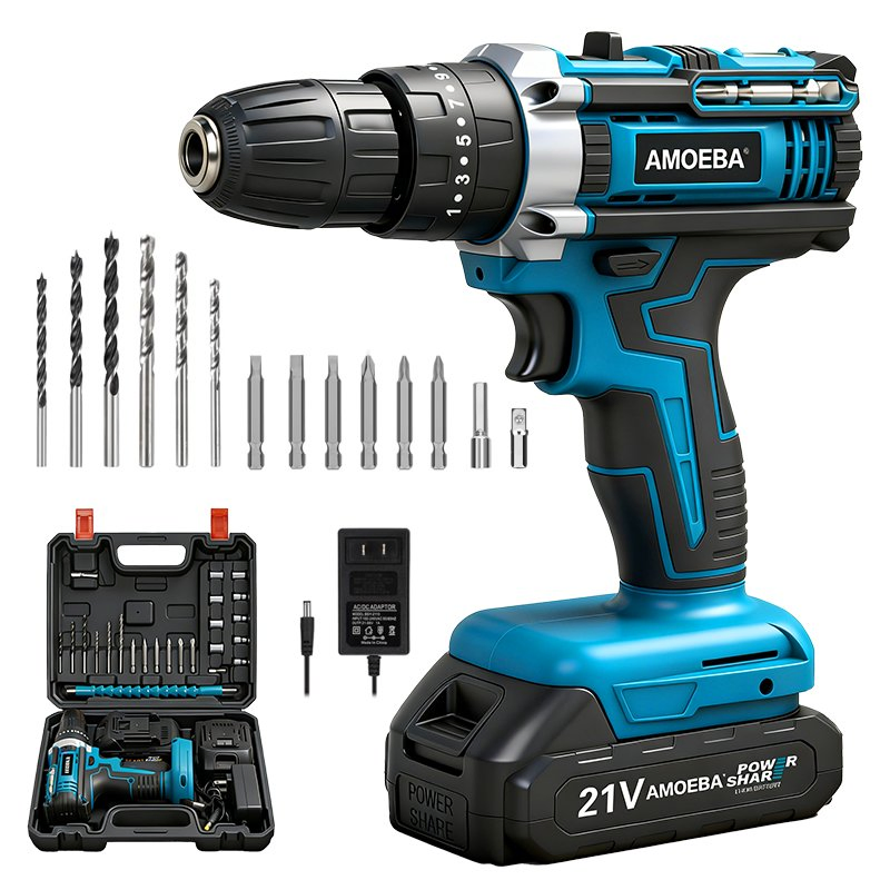 Аккумуляторная дрель Talado 21V для ремонта и сборки