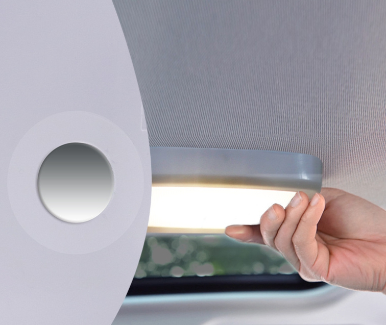 Магнитный светильник для чтения в авто с аккумулятором