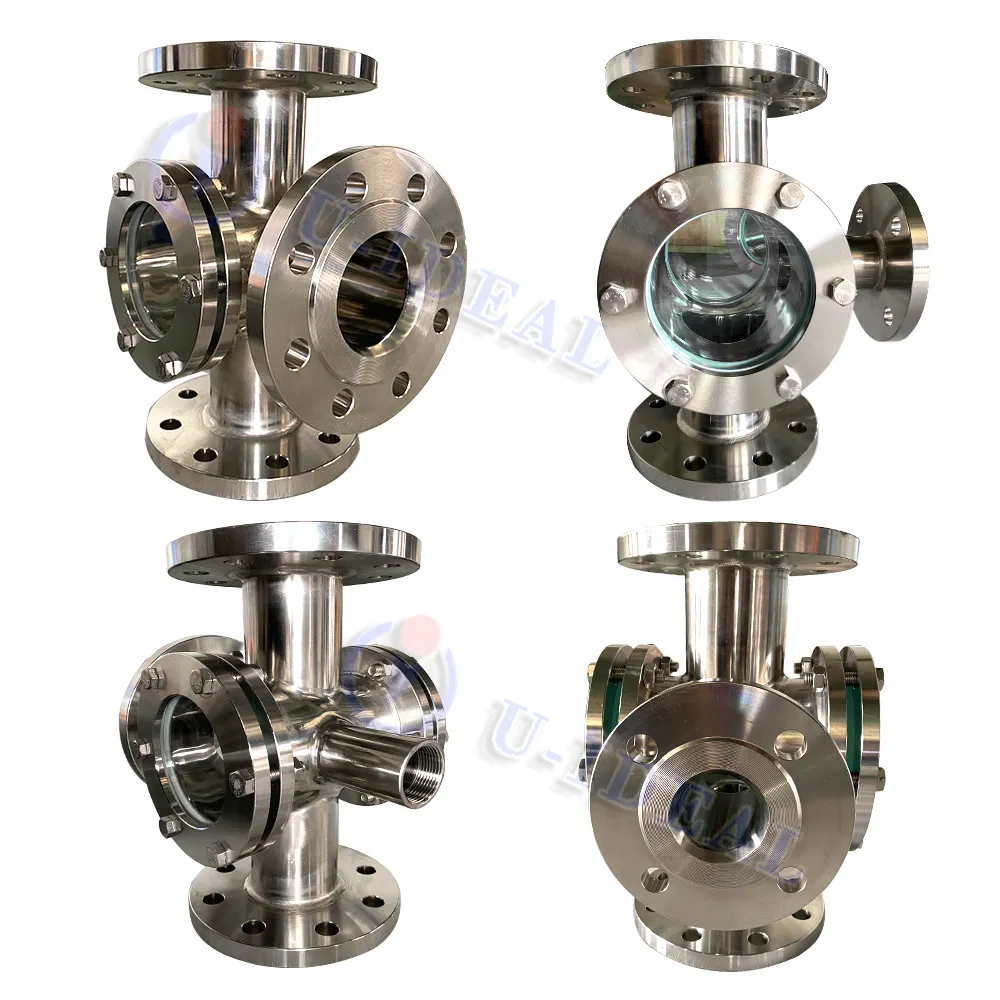 Sight Glass Manufacturers High Pressure Sanitary Richter 2-/3-/4-Way Sight Glasses