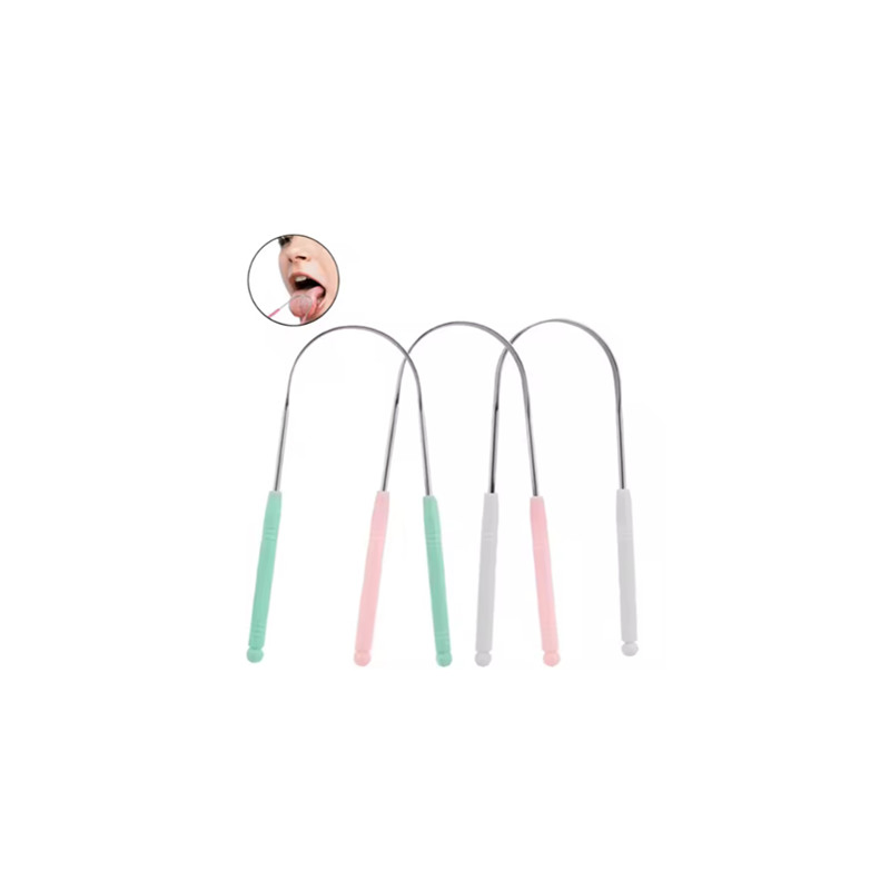 Tongue Cleaners Reduce Bad Breath Oral Hygiene Care Tool Tongue Scraper