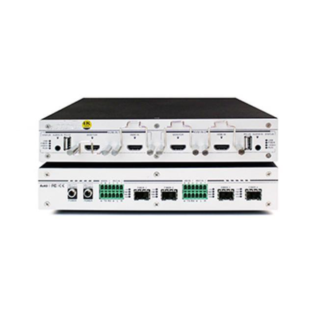 4K KVM Трансмиттер с DVI+DVI Loop