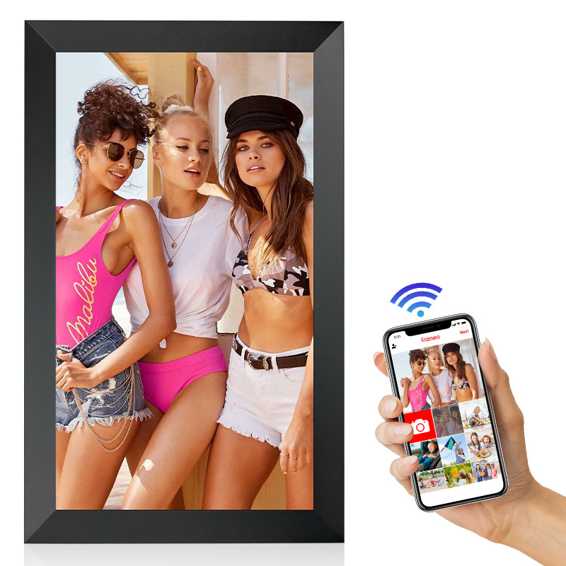 15.6-Inch Smart WiFi Digital HD Electronic Picture Video Player Cloud Photo Frame