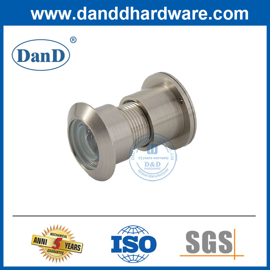 200 Degree Door Viewer Peep Hole Modern Zinc Alloy Large Angle House Hotel Spy Eye Viewer Door Peephole