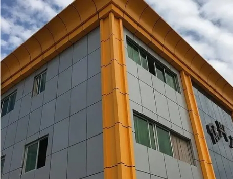 Fluorocarbon Aluminum Veneer for Curtain Wall Decoration