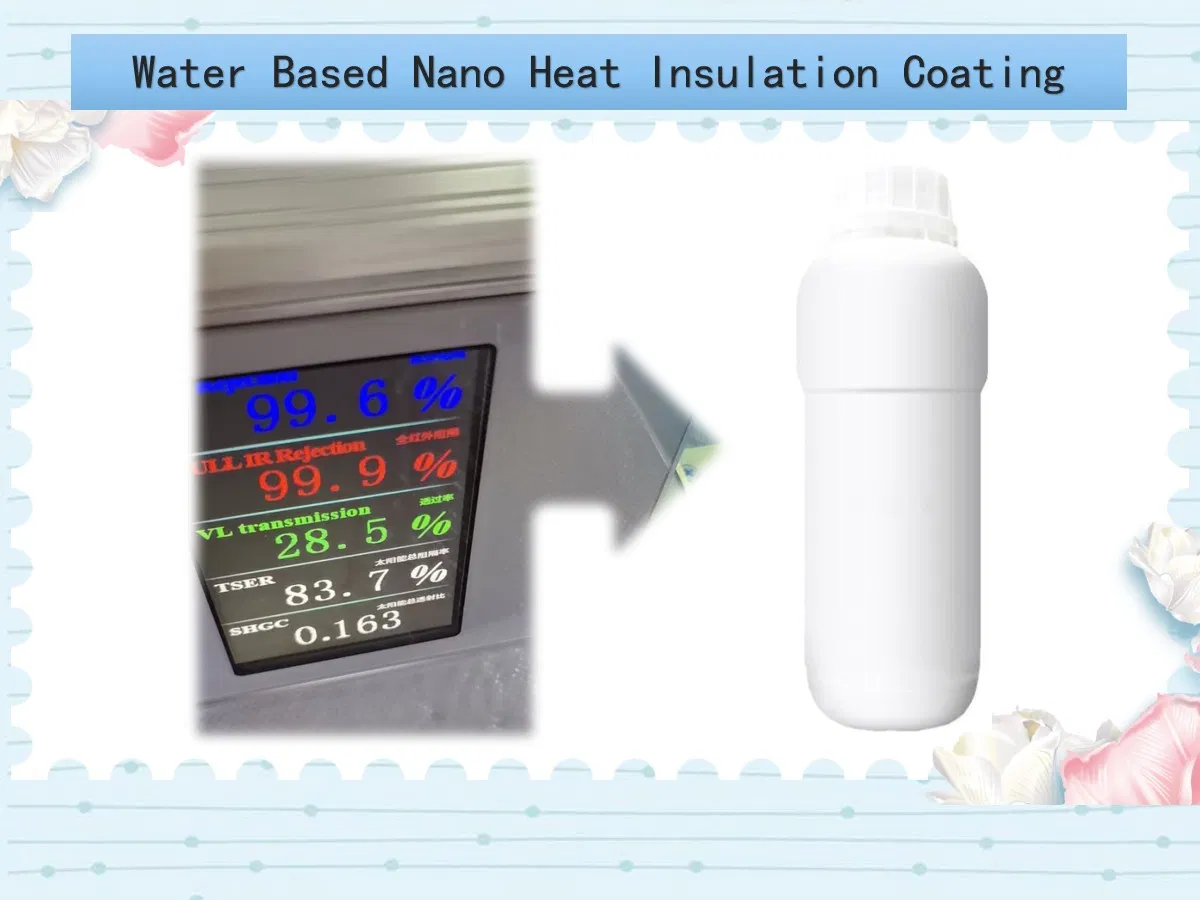 Luckon Lucktek Glass Anti UV Coating Nano Paint Good Visible Light Transmission Heat Insulation