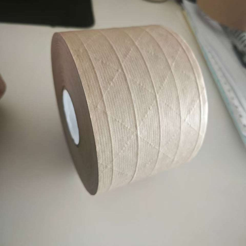 Original White Kraft Paper Tape Kraft Packing Tape Self Adhesive Roll