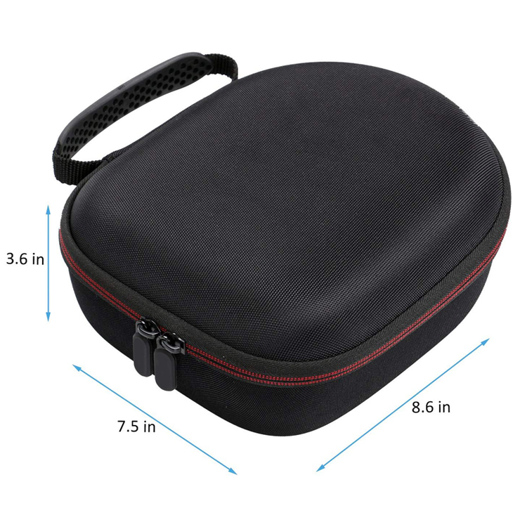 Жесткий чехол для наушников EVA черный