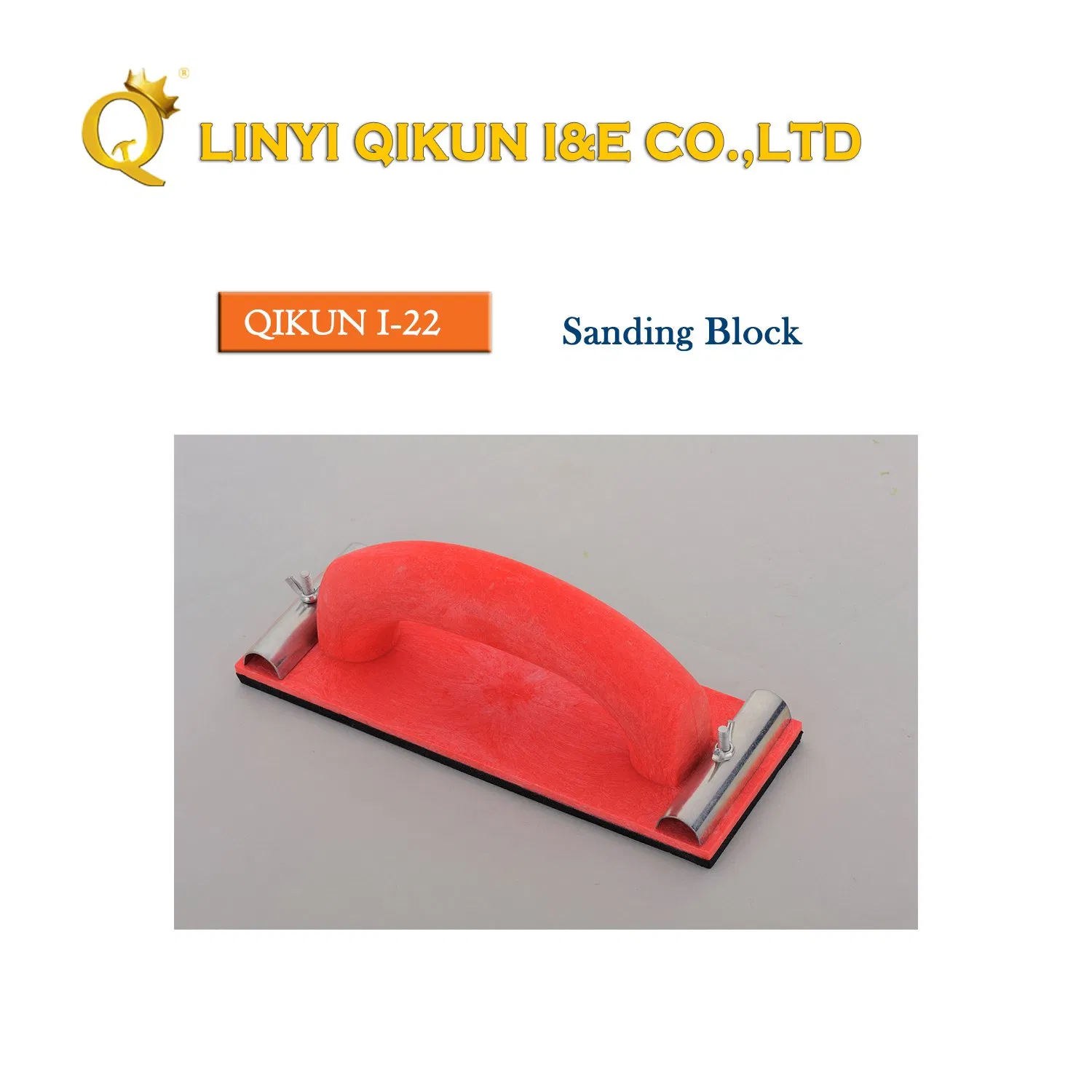 I-21 Construction Hardware Hand Tools Easy Load Sand Paper Press Sanding Block