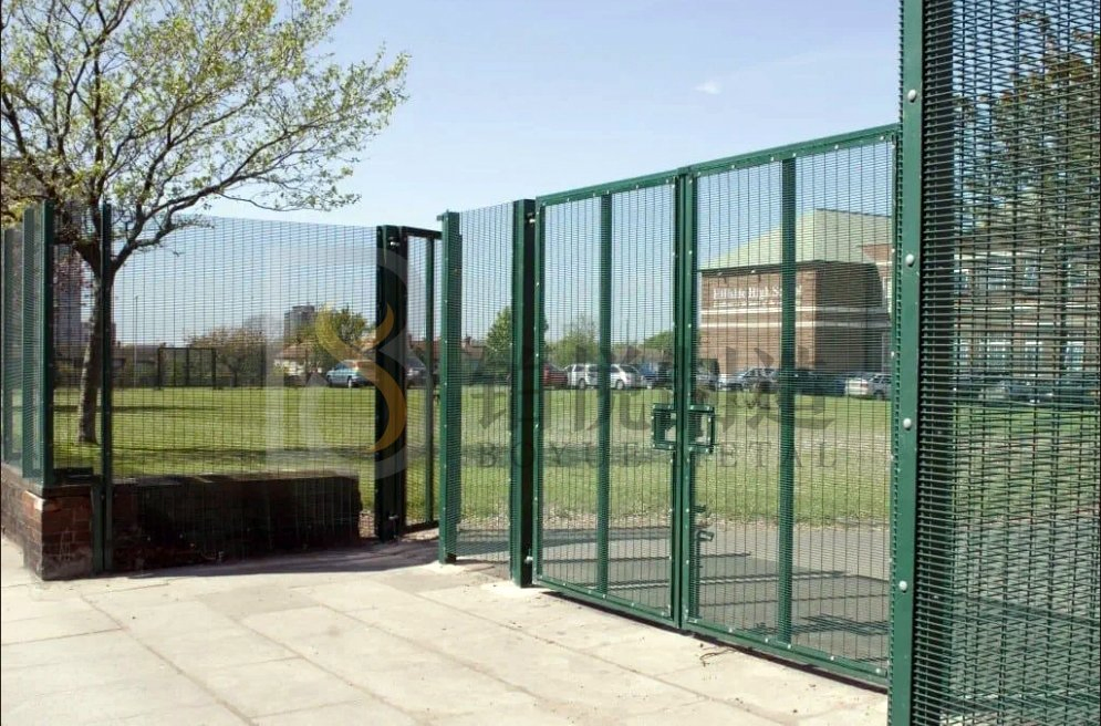 Anti Climb Fence Powder Coated High Security Anti Climb Mesh 358 Fence