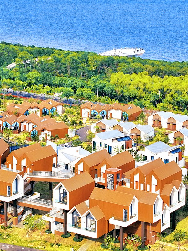 H-Shaped Steel Components Free Quote High Quality Prefabricated Resort Hotel