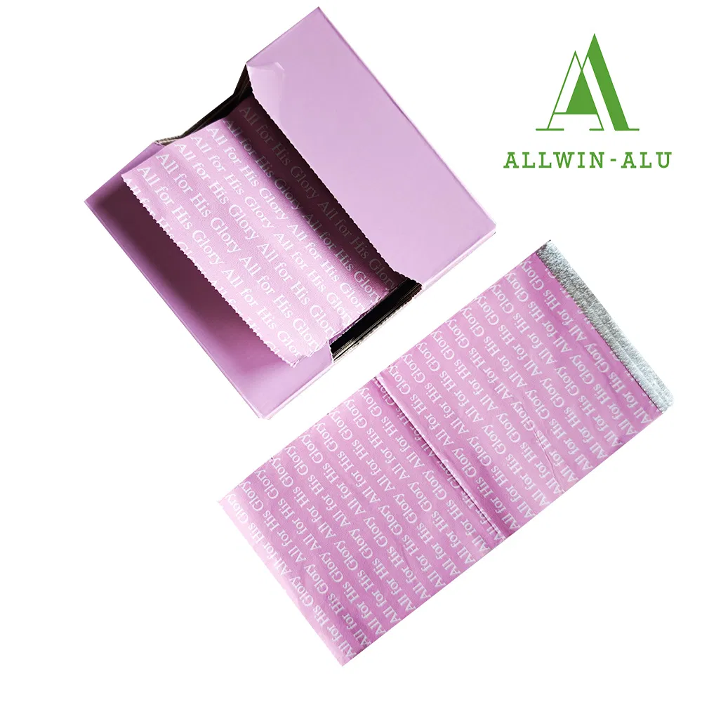 Фольга для волос 5x11 дюймов с кастомным узором