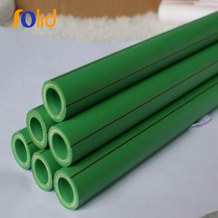 Труба PPR зеленая, диаметр 20-110 мм