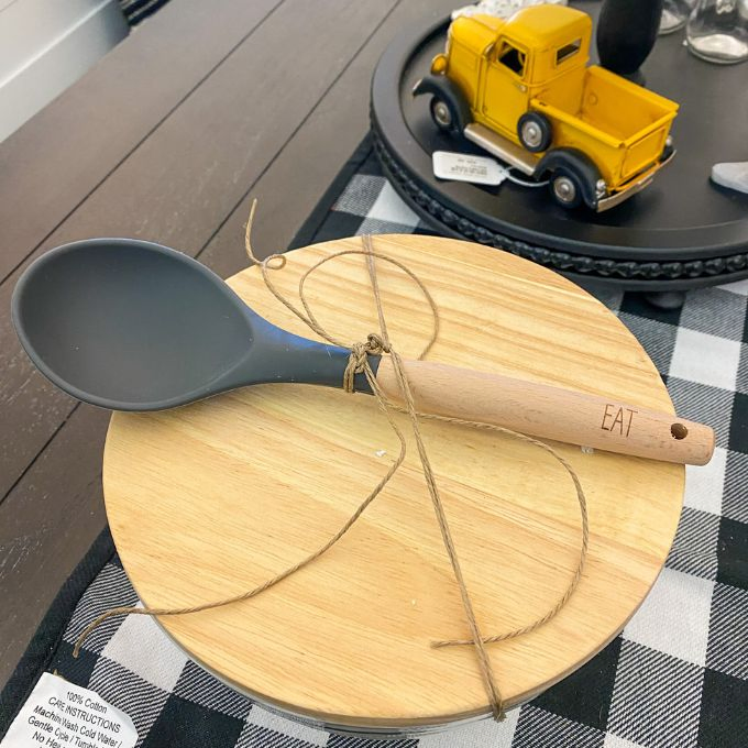 Unique Handcrafted Serving Bowl Set with Inspirational Phrase