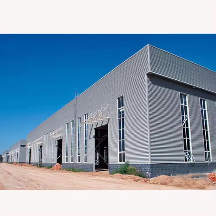 Material Prefab Steel Warehouse/Workshop/Hangar/Poultry House Steel Structure Warehouse Workshop