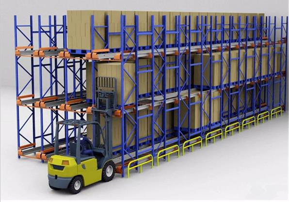 Warehouse Economic Radio Shuttle Pallet Rack System Automation Racking System Pallet Runner Radio Shuttle Racking