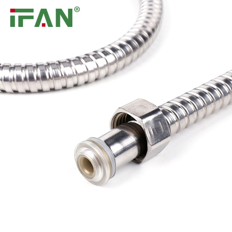Ifan Good Price Shower Hose 1m-1.5m Shower Hose Stainless Steel Bathroom Accessories