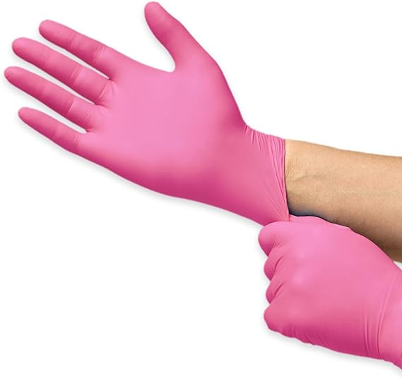 Colorful Wholesale Disposable Latex Vinyl Safety Examination Protective Multifunctional PVC Rubber Nitrile Exam Glove