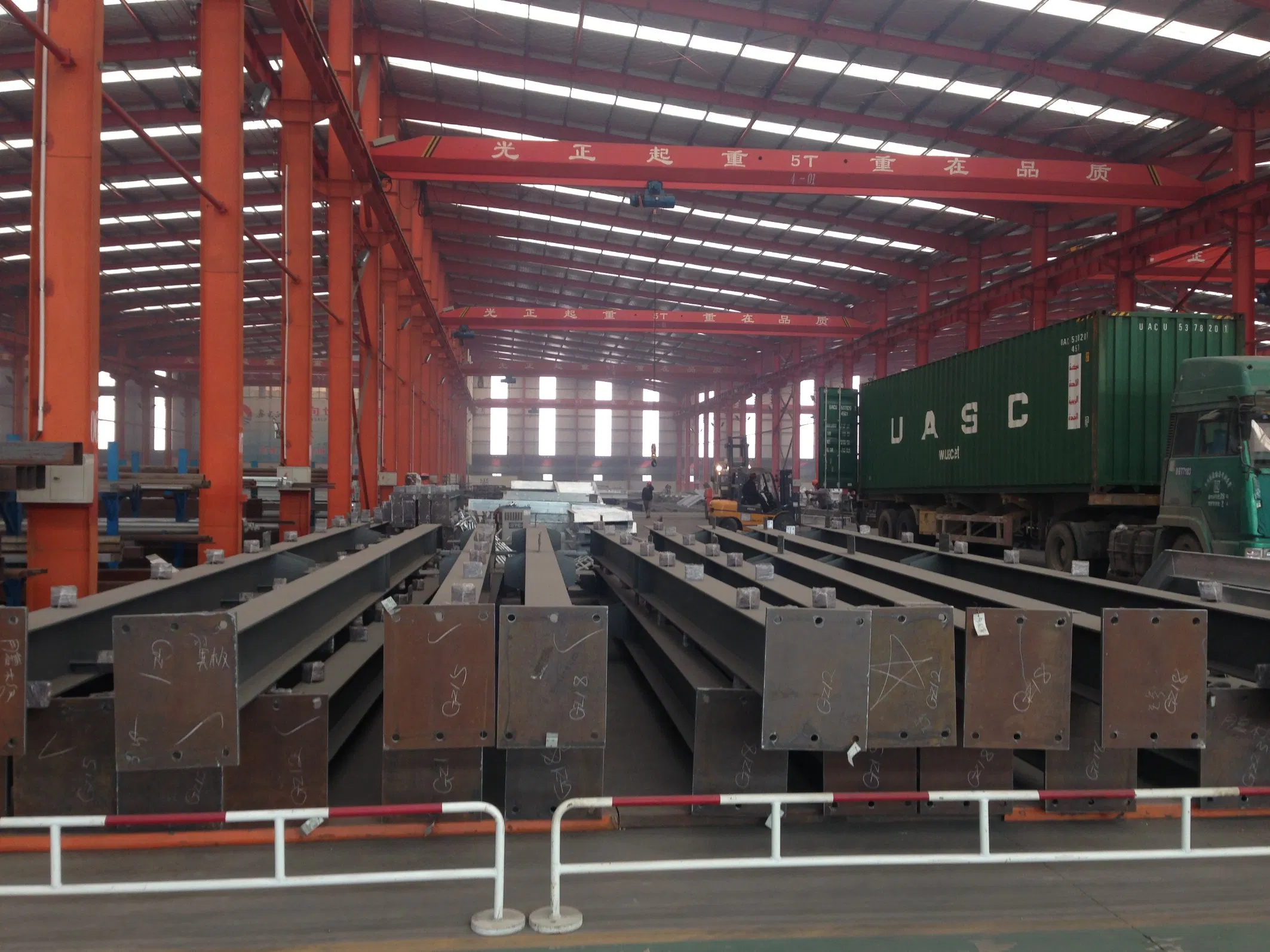 Prefabricated H Steel Structure Frame for Industry Buildings