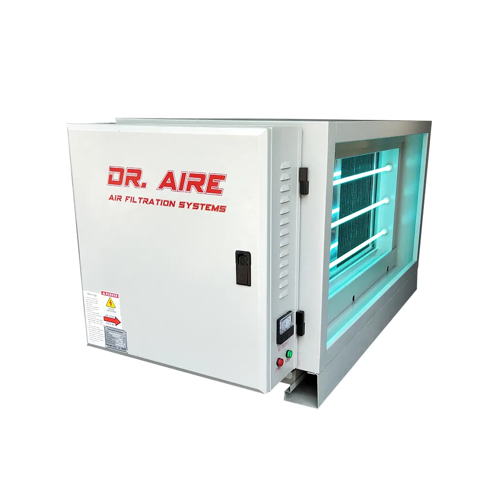 Electrostatic Precipitator Integrated with Electrostatic Air Filter and Fume Purifier