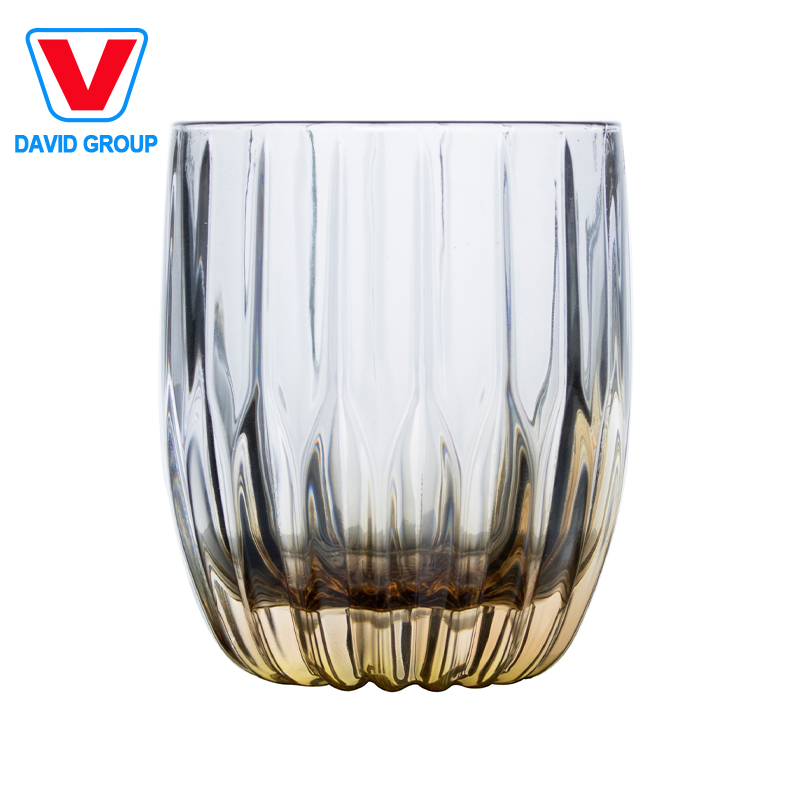 Wholesale Custom Finely Embossed Clear Glass