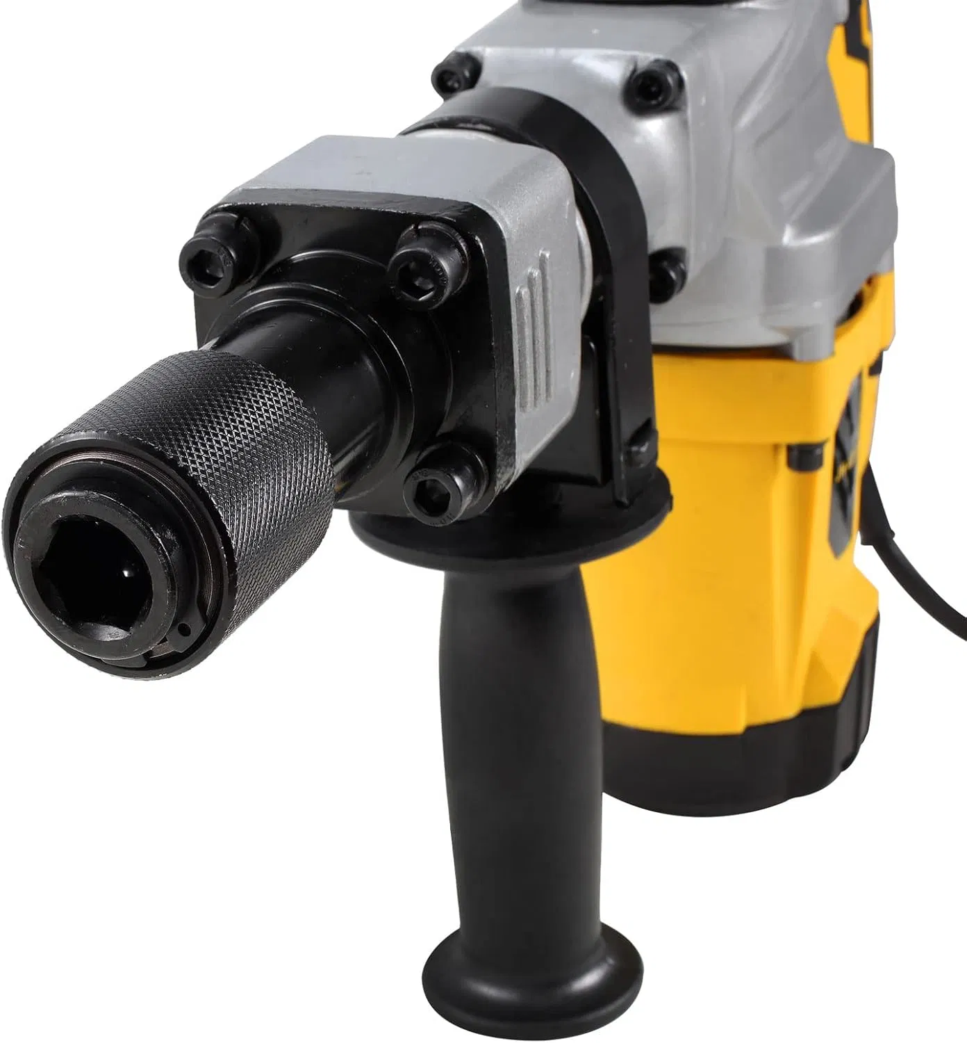 Cisivis 1300W Electric Demolition Jack Hammer, 4200bpm Concrete Drill Breaker Kit Jackhammer