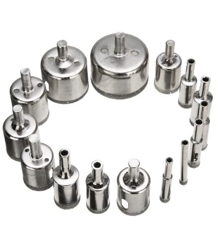 10PCS 6-50mm Diamond Hole Saw (GMD-012)