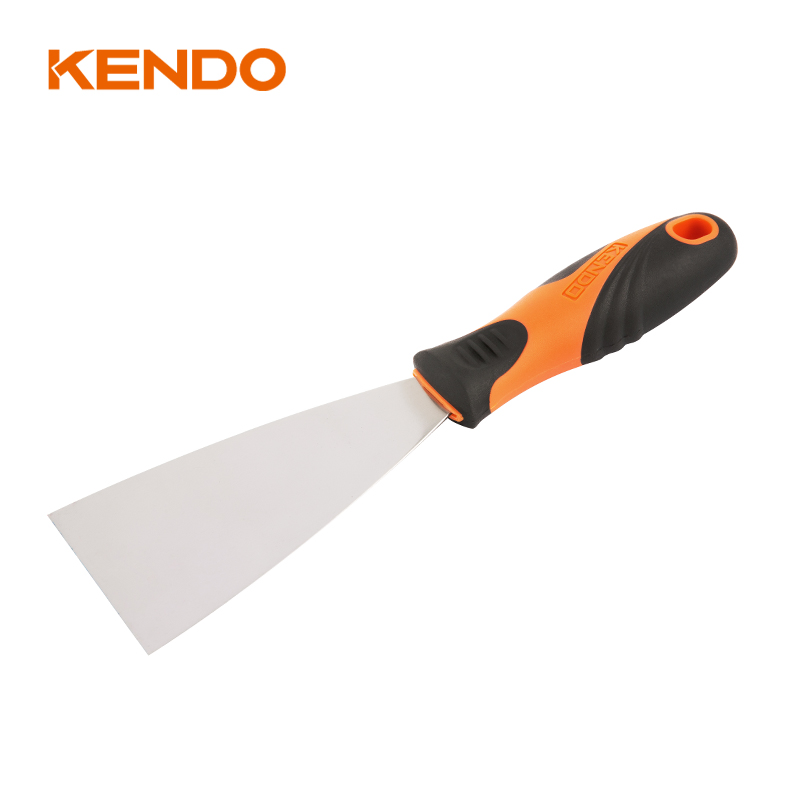 Kendo Scraper Ergonomic Soft-Grip Handle Absorbs Shock and Reduces User Fatigue