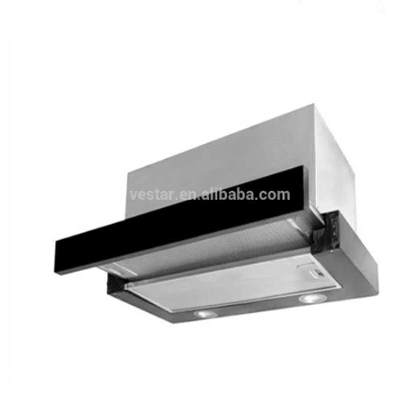 Wholesale Stainless Steel Push Button Slim Range Hood