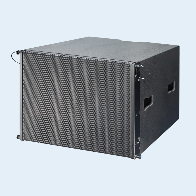 Compact Line Array Speaker with 80W Power and High-Quality Monitor