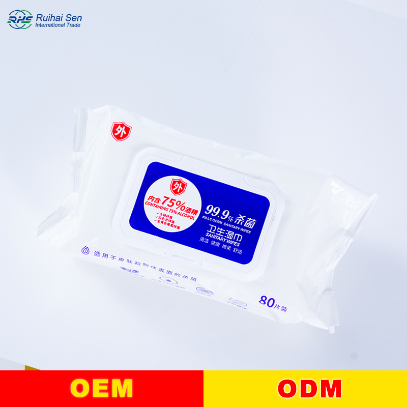 OEM Wet Wipes (Old) Feminine Makeup Removing Private Label Disposable Cleaning Wet Wipes