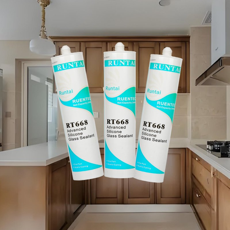 Premium Waterproof Acetic Silicone Sealant for Home Use