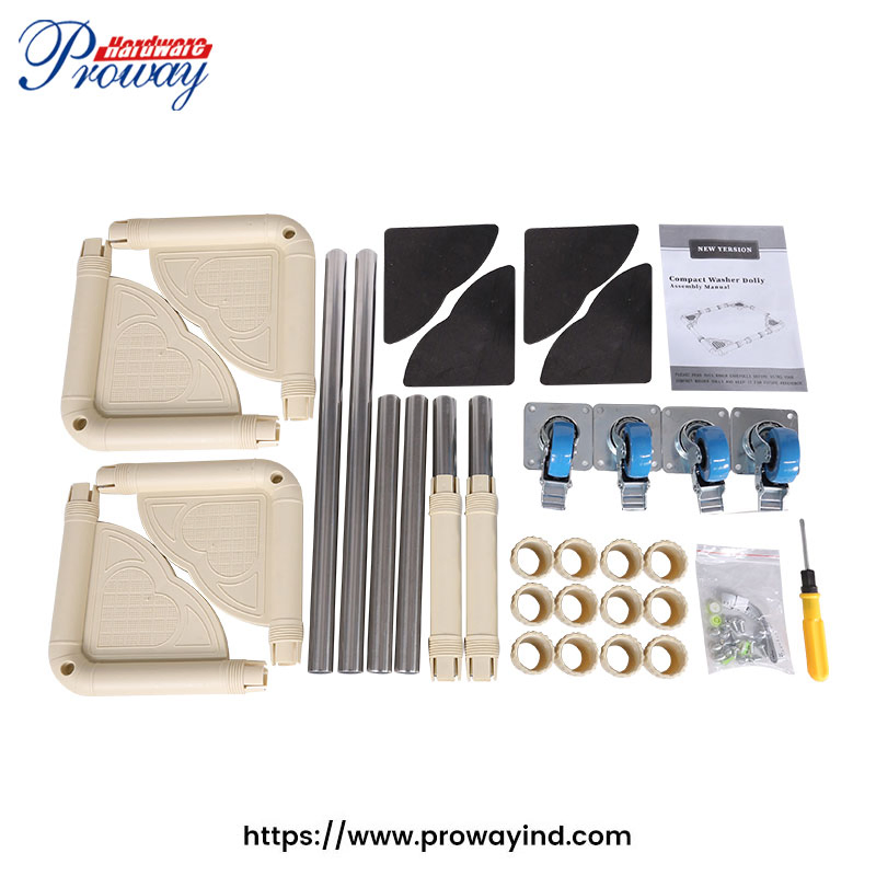 High Quality 4 Wheel Washing Machine Refrigerator Fridge Trolley Movable Adjustable Washing Machine Base Stand/