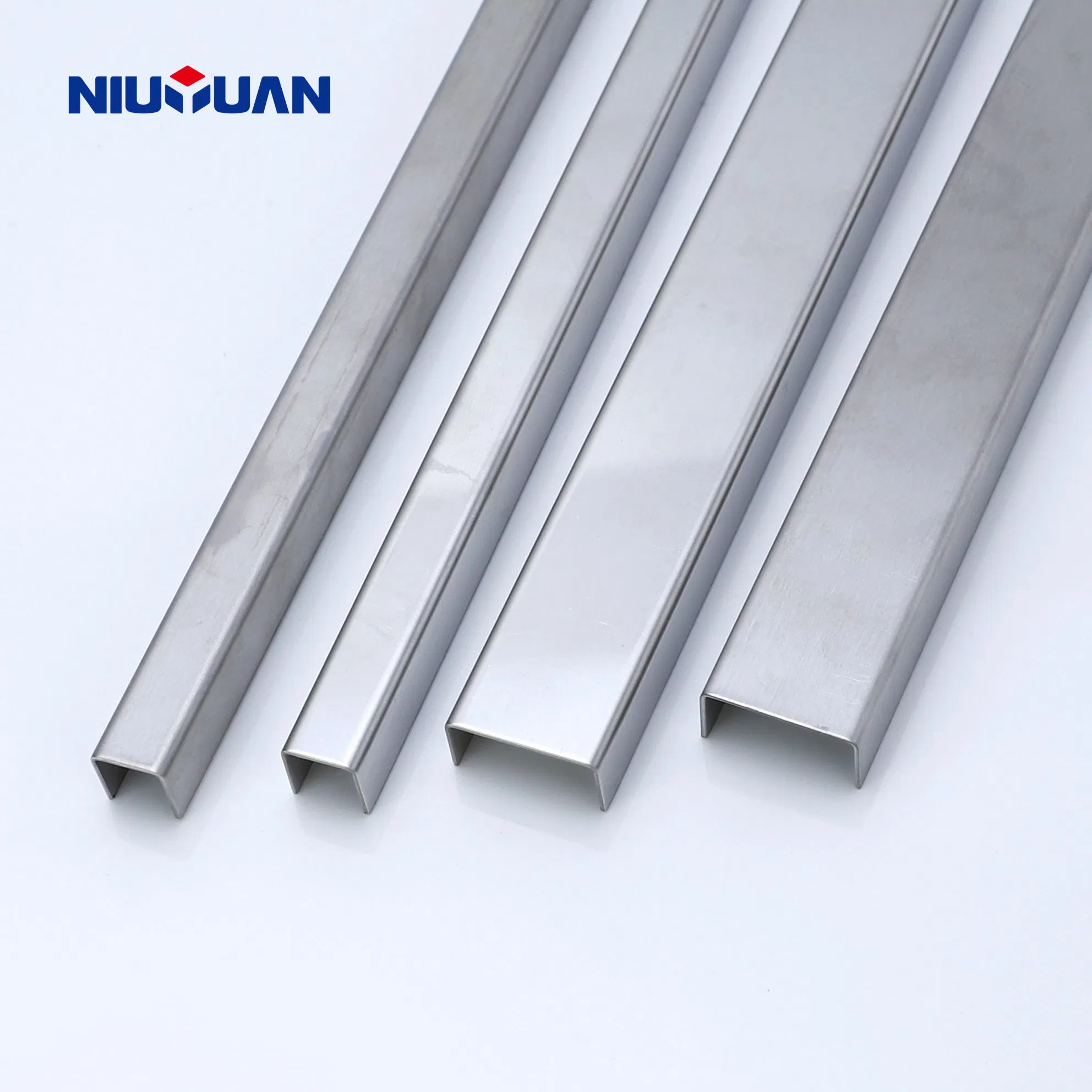 Chrome Effect Brick-Tile-Accessories Tile Profiles Stainless Steel Tile Trim