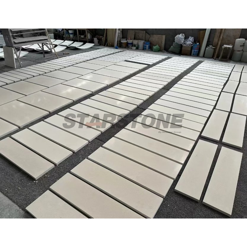 Beige Hot Selling Modern Kitchen Bathroom Flooring Wall Limestone Tile