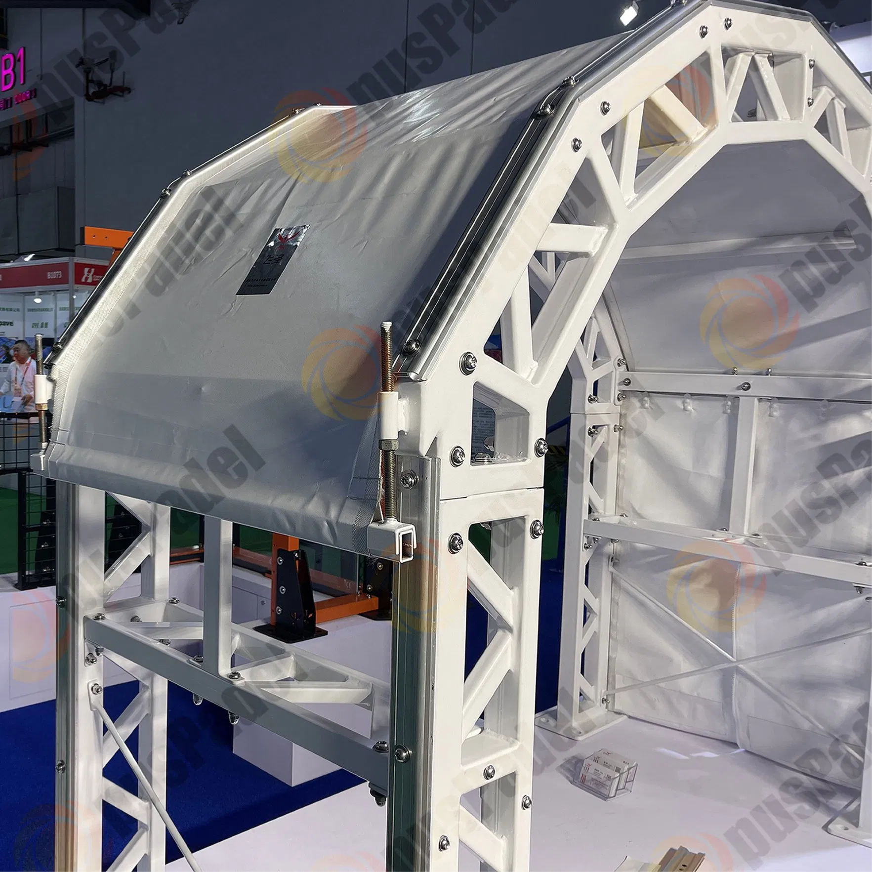 Padel Court Cover for School and Sports Centres Wholesale Paddle Court with Roof Outdoor Basketball Court Metal Roof
