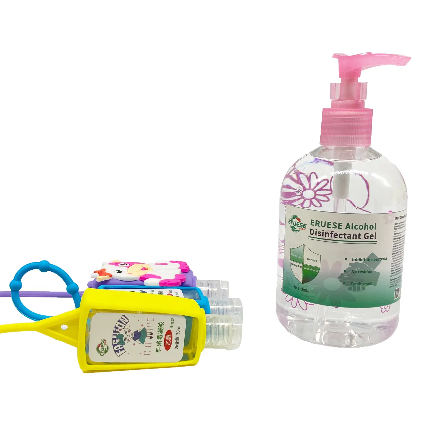 65ml Mini Travel Pocket Moisturizing 75% Alcohol Hand Sanitizer Gel