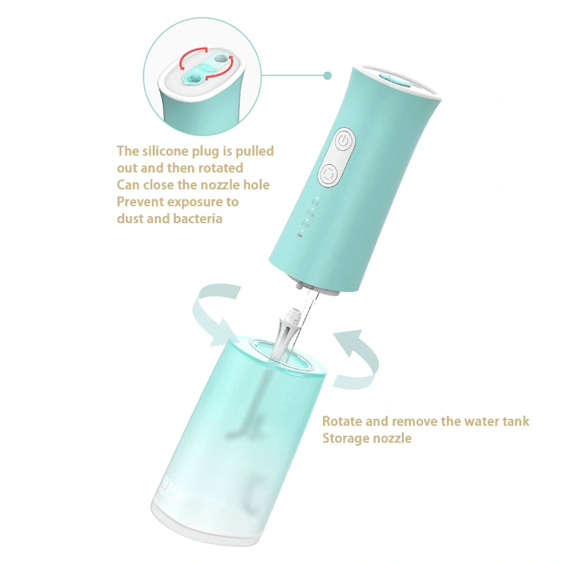 Personal Travel Care Cordless Water Flosser Portable Rechargeable Water Flosser