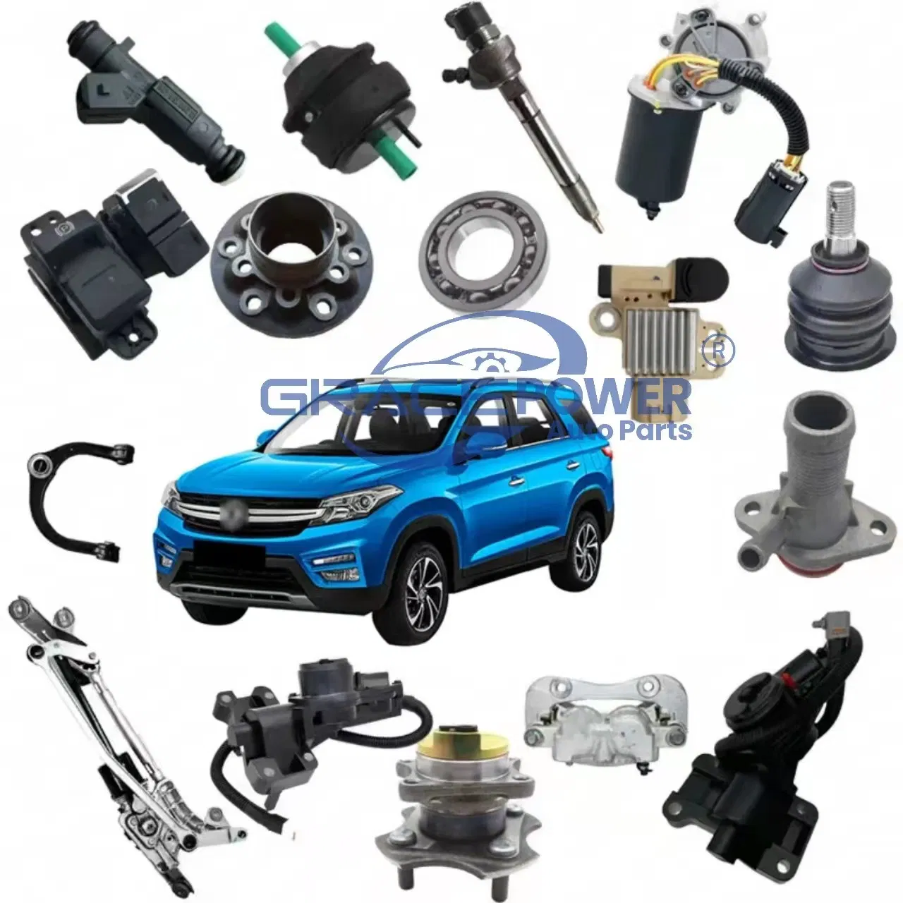 Левая фара Dongfeng DFSK Fengguang / Glory S560