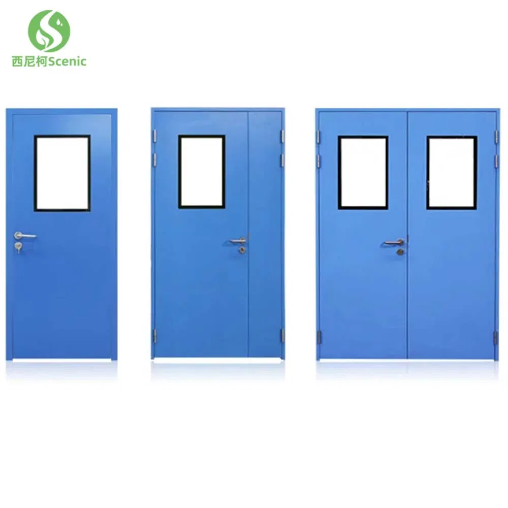 Modern Dust-Proof Swing Steel Door for Hospital Clean Rooms