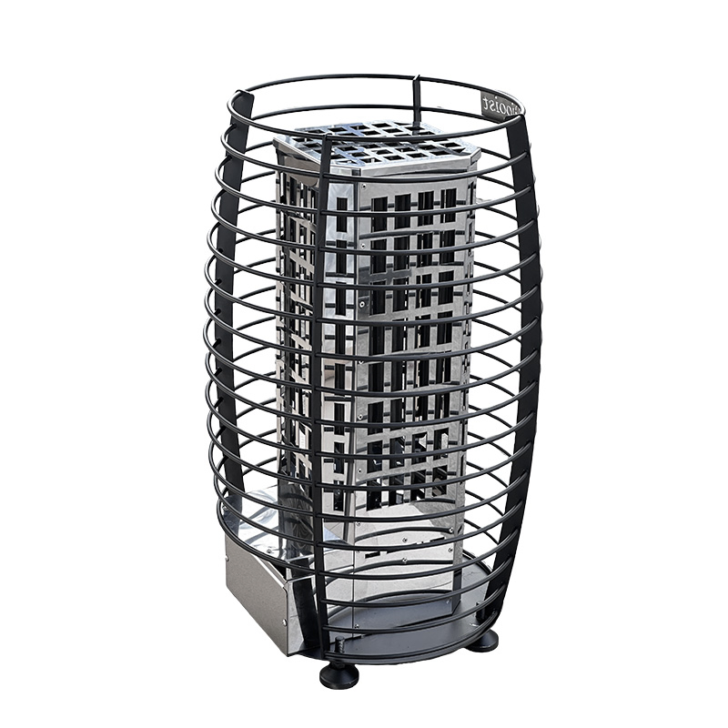 Напольный обогреватель для сауны Tower Round, 3-15 кВт