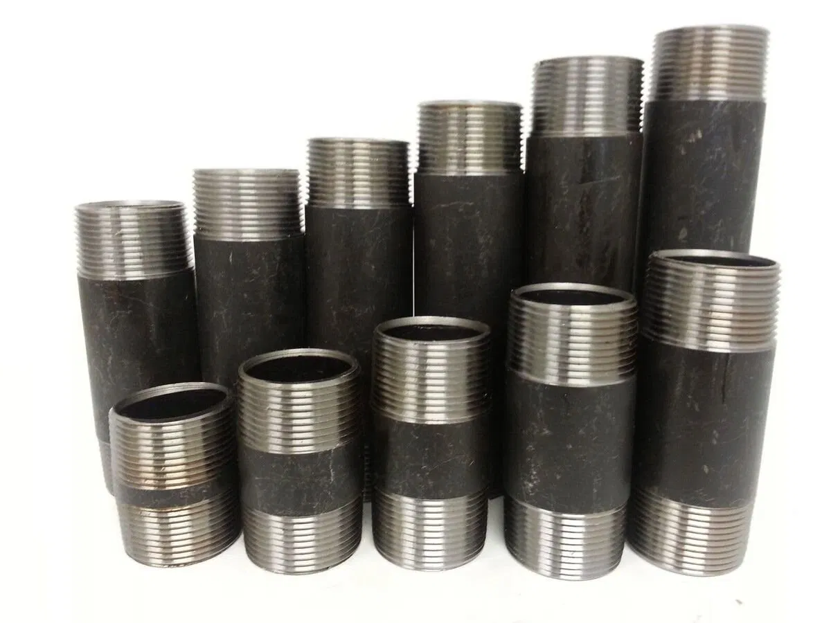 Factory Supply Carbon Steel Sch40 Pipe Nipple of Barrel Close Nipple