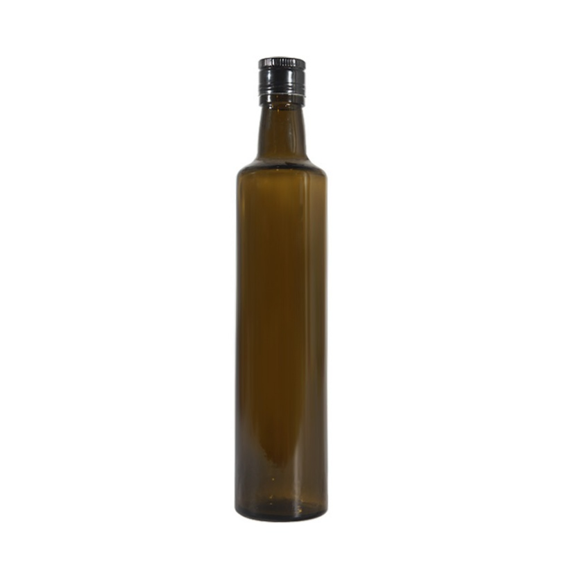 Factory Price Olive Oil Bottle Spout 250ml 500ml 750ml Cooking Olive Oil Glass Bottle for Food Package Cooking Oil